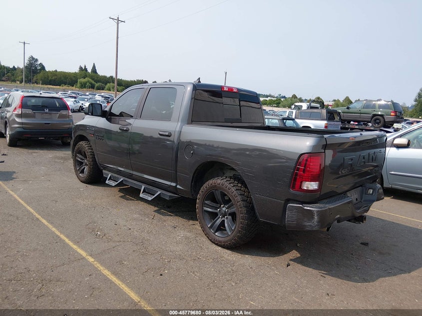 Vin: 1c6rr7mt0hs706659, lot: 46278461, ram 1500 night  4x4 5'7 box 20173