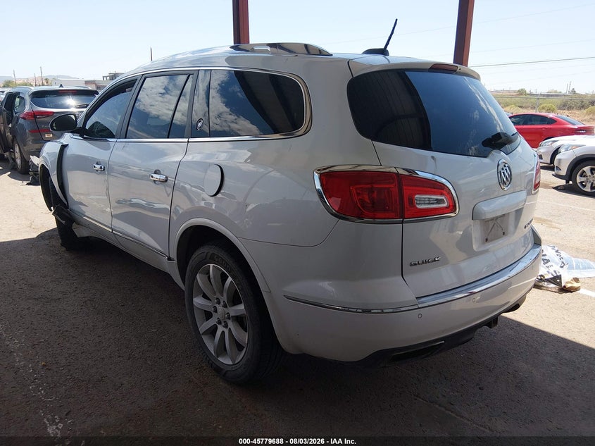 Vin: 5gakrckdxgj157010, lot: 46278468, buick enclave premium 20163