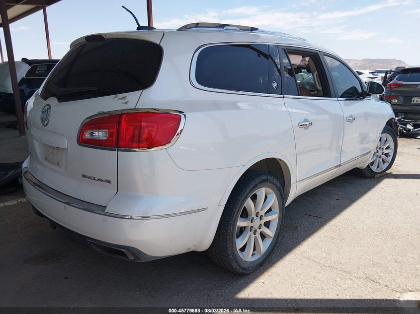 Vin: 5gakrckdxgj157010, lot: 46278468, buick enclave premium 20164