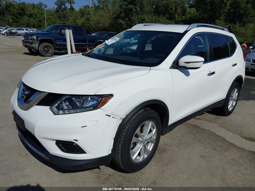 Vin: jn8at2mt5gw021644, lot: 46278489, nissan rogue sv 20162