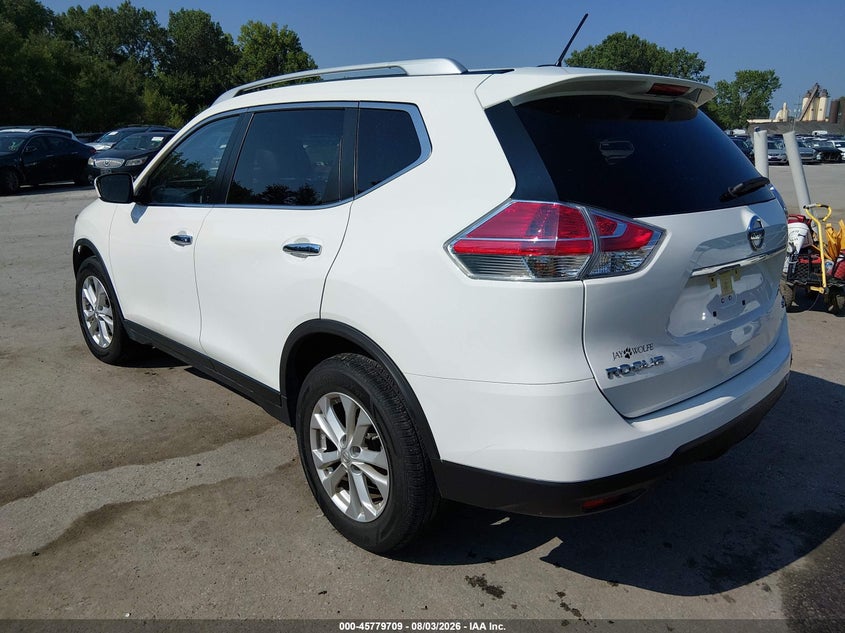 Vin: jn8at2mt5gw021644, lot: 46278489, nissan rogue sv 20163