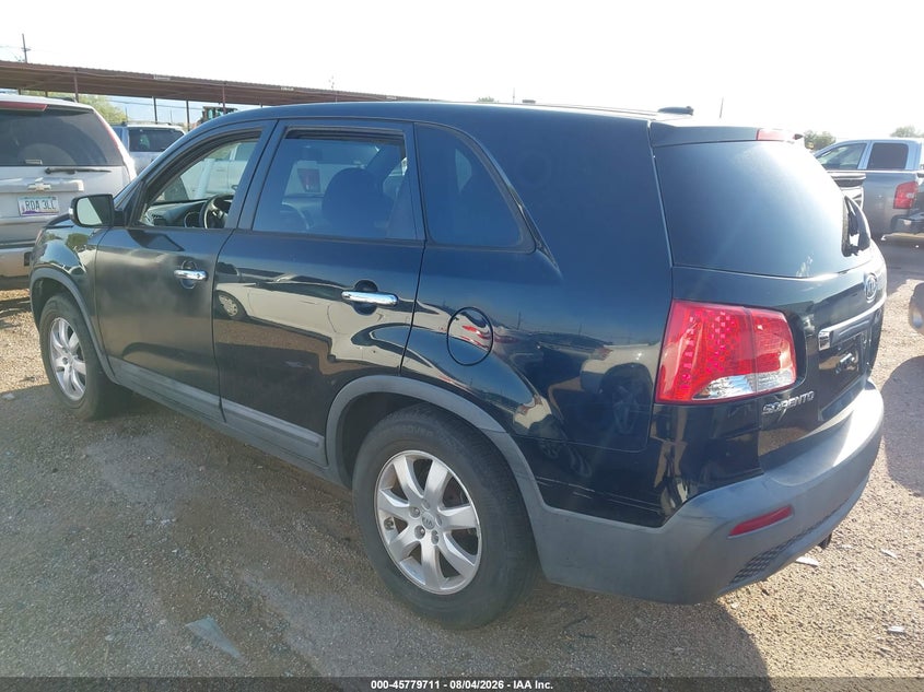 Vin: 5xykt3a15cg286449, lot: 46278491, kia sorento lx 20123