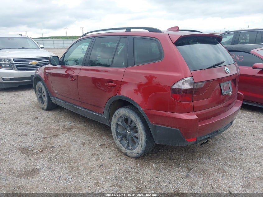 2010 BMW X3 auction photo 3