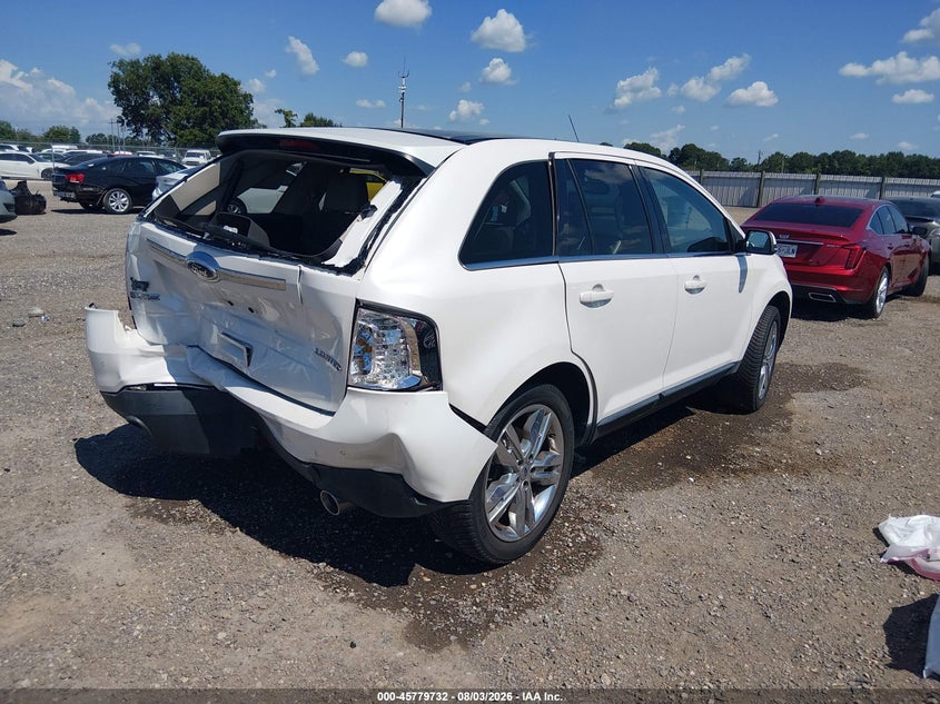 Vin: 2fmdk3kc4ebb72604, lot: 46278512, ford edge limited 20144
