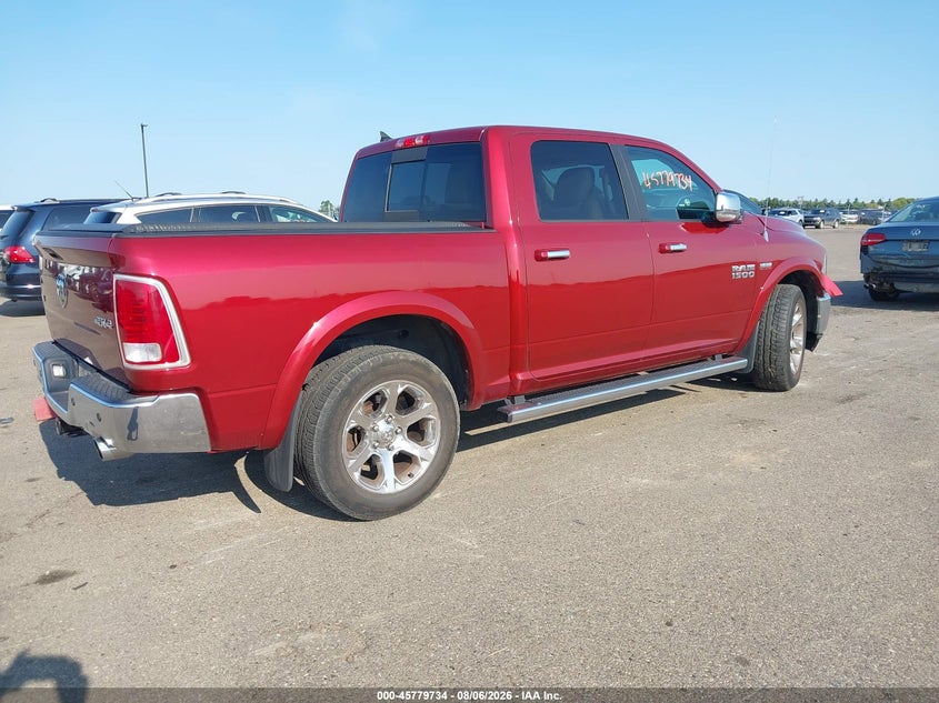 Vin: 1c6rr7nt3ds640469, lot: 46278514, ram 1500 laramie 20134