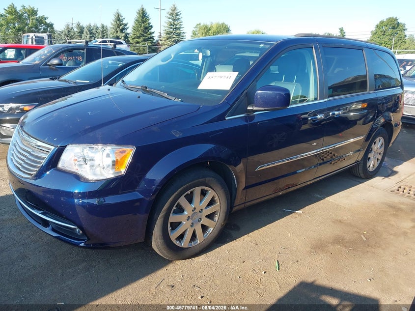 Vin: 2c4rc1bgxfr571945, lot: 46278520, chrysler town & country touring 20152