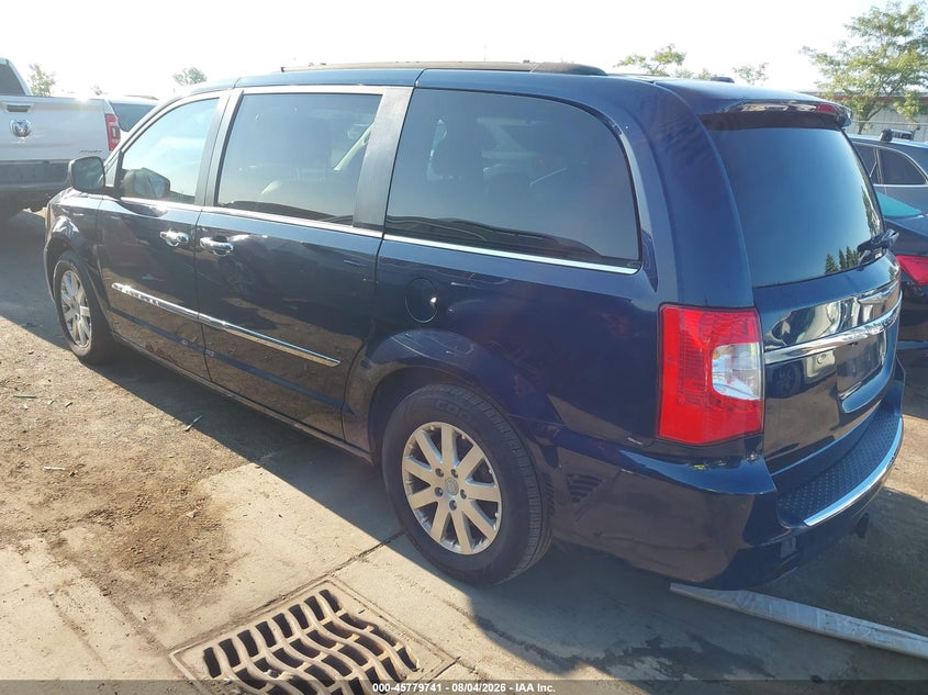Vin: 2c4rc1bgxfr571945, lot: 46278520, chrysler town & country touring 20153