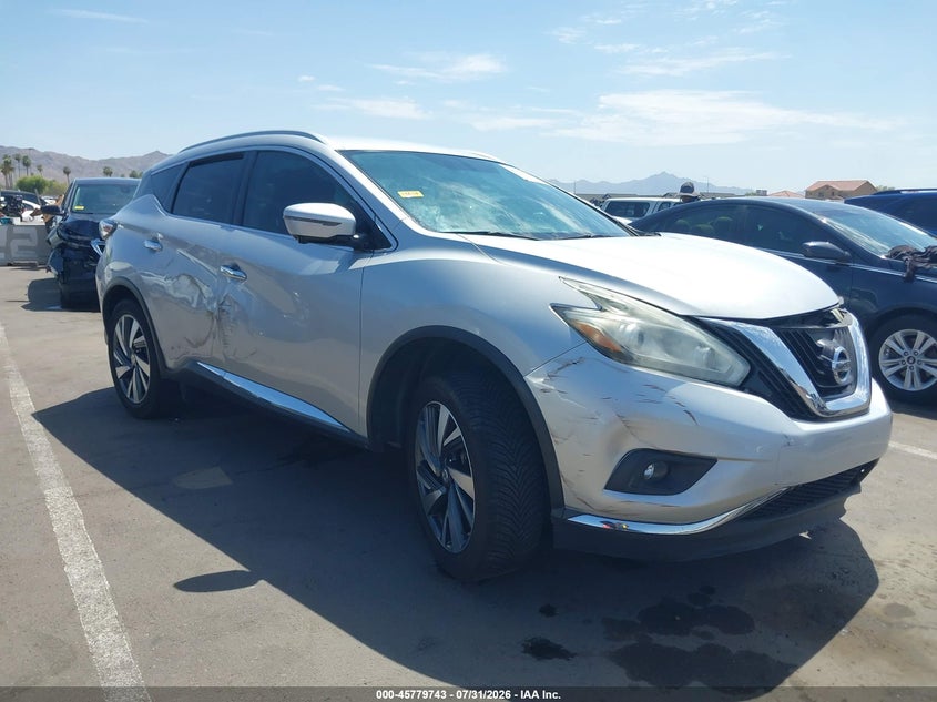 Vin: 5n1az2mg2gn103104, lot: 46278523, nissan murano platinum 2016 img_1