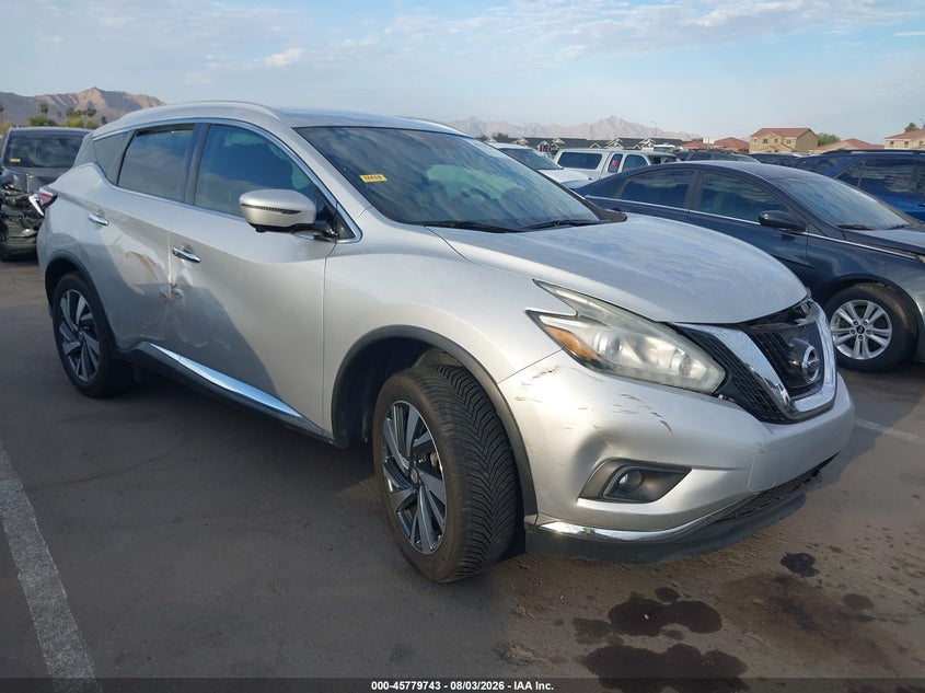 Vin: 5n1az2mg2gn103104, lot: 46278523, nissan murano platinum 2016 img_1