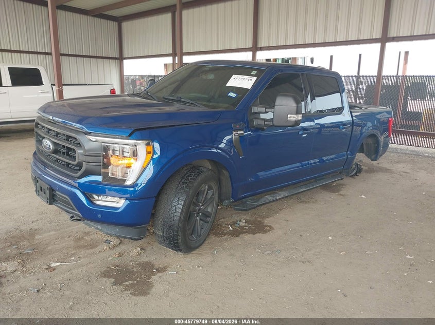 Vin: 1ftfw1e56nfa76779, lot: 46278529, ford f-150 xlt 20222