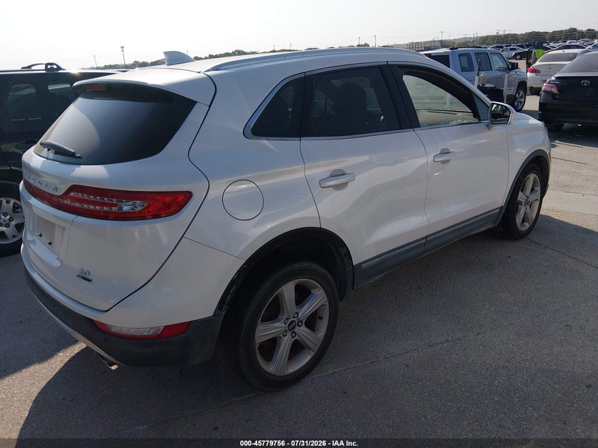 Vin: 5lmcj1c98guj15922, lot: 46278536, lincoln mkc premier 20164