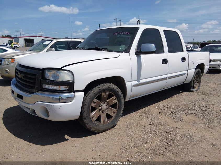 2006 GMC Sierra, Обычный износ, IAAI, VIN 2GTEC13V161320886 — фото 2