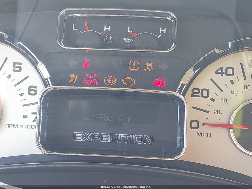 FORD EXPEDITION 2010 VIN 1FMJU1K59AEB47232