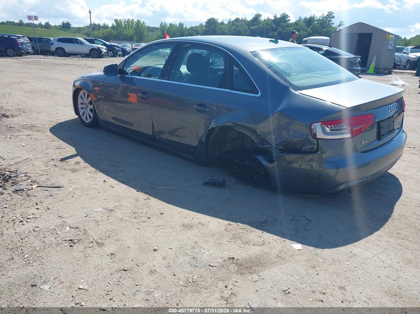 Vin: waudfafl3dn042255, lot: 46278550, audi a4 2.0t premium 20133