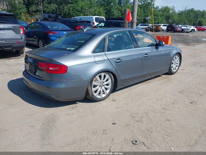 Vin: waudfafl3dn042255, lot: 46278550, audi a4 2.0t premium 20134