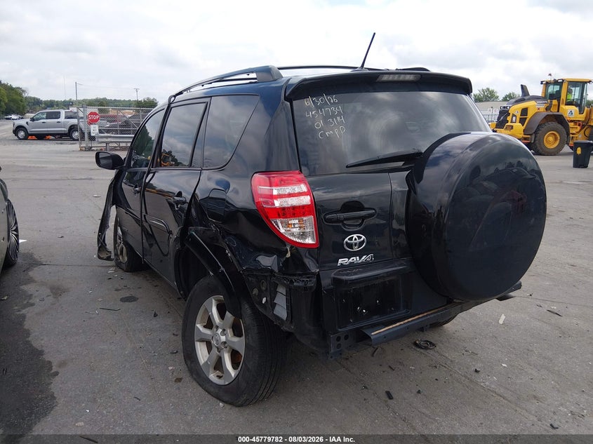Vin: 2t3yk4dv0bw013114, lot: 46278562, toyota rav4 limited v6 20113