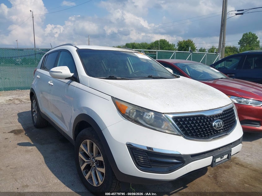 Vin: kndpb3ac7e7548093, lot: 46278575, kia sportage lx 2014 img_1
