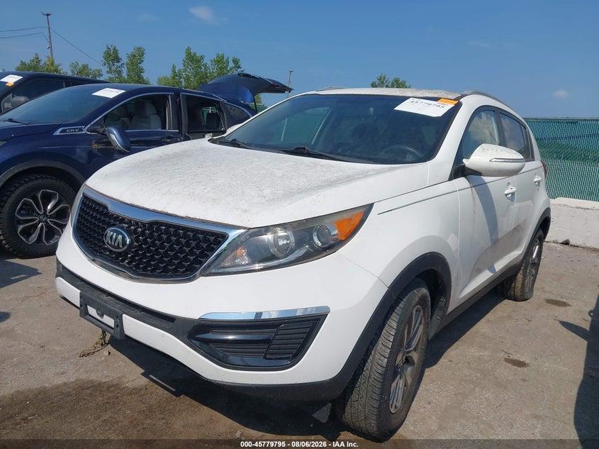 Vin: kndpb3ac7e7548093, lot: 46278575, kia sportage lx 20142