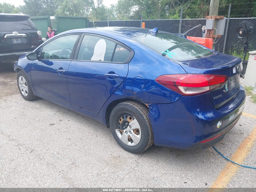 Vin: 3kpfk4a70je199244, lot: 46278587, kia forte lx 20183