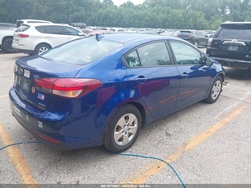 Vin: 3kpfk4a70je199244, lot: 46278587, kia forte lx 20184
