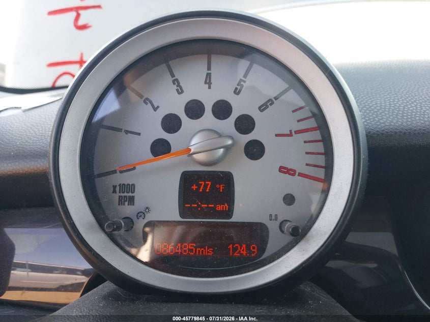 2010 MINI COOPER S auction photo 7