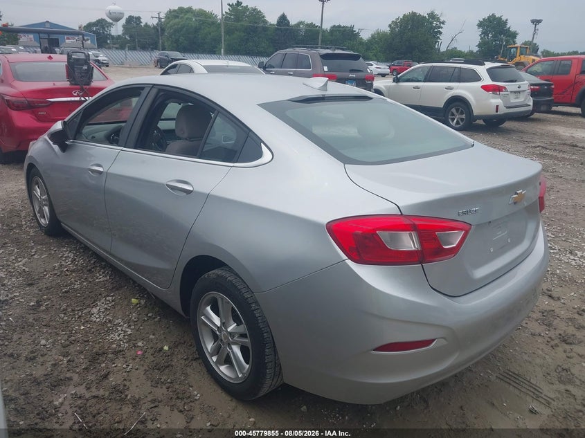 Vin: 1g1be5sm1g7302477, lot: 46278635, chevrolet cruze lt auto 20163