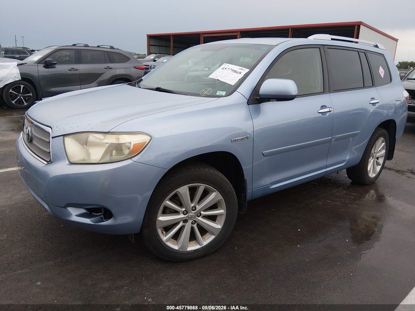 2008 TOYOTA HIGHLANDER HYBRID auction photo 2