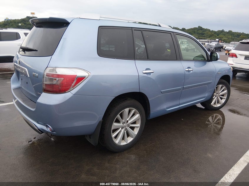 2008 TOYOTA HIGHLANDER HYBRID auction photo 4