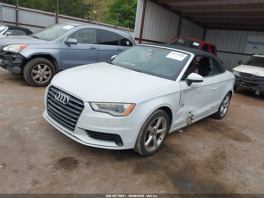 Vin: wau6clff6f1036418, lot: 46278711, audi a3 1.8t premium 20152