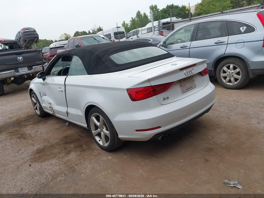 Vin: wau6clff6f1036418, lot: 46278711, audi a3 1.8t premium 20153