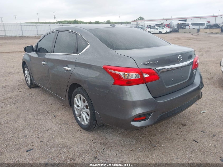 Vin: 3n1ab7ap7jl663219, lot: 46278713, nissan sentra sv 20183