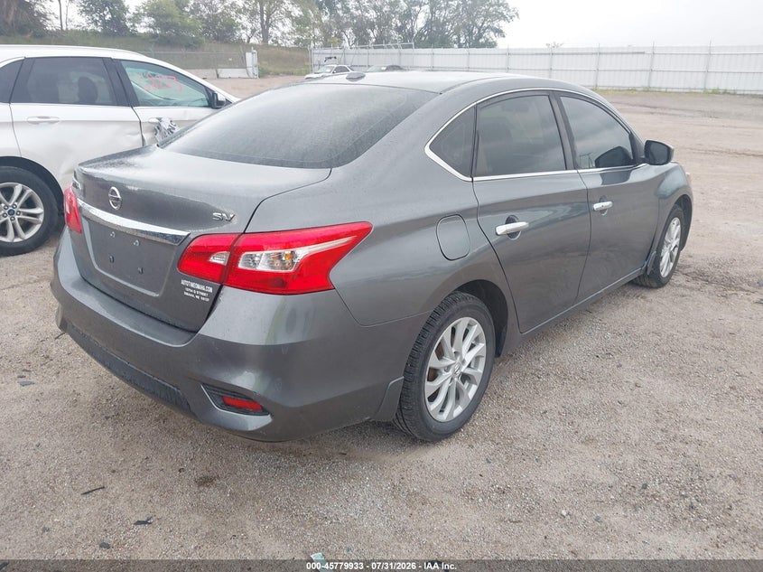 Vin: 3n1ab7ap7jl663219, lot: 46278713, nissan sentra sv 20184