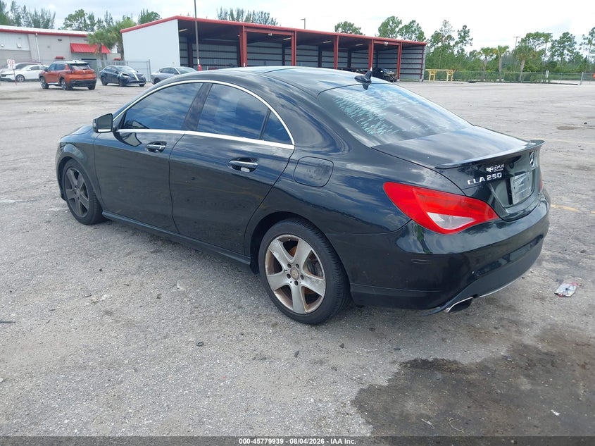 2016 MERCEDES-BENZ CLA 250 auction photo 3