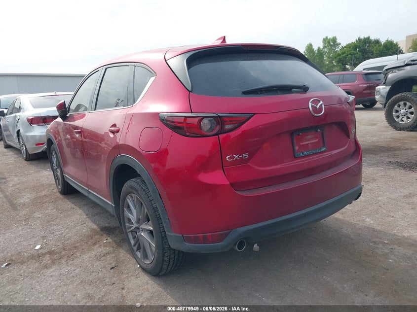 Vin: jm3kfadmxl0784757, lot: 46278729, mazda cx-5 grand touring 20203