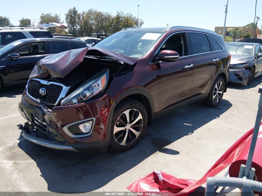 Vin: 5xyph4a13hg254264, lot: 46278737, kia sorento 2.0t ex 20172