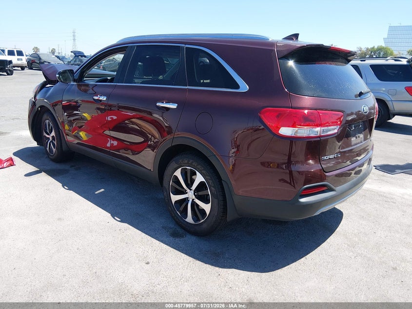 Vin: 5xyph4a13hg254264, lot: 46278737, kia sorento 2.0t ex 20173