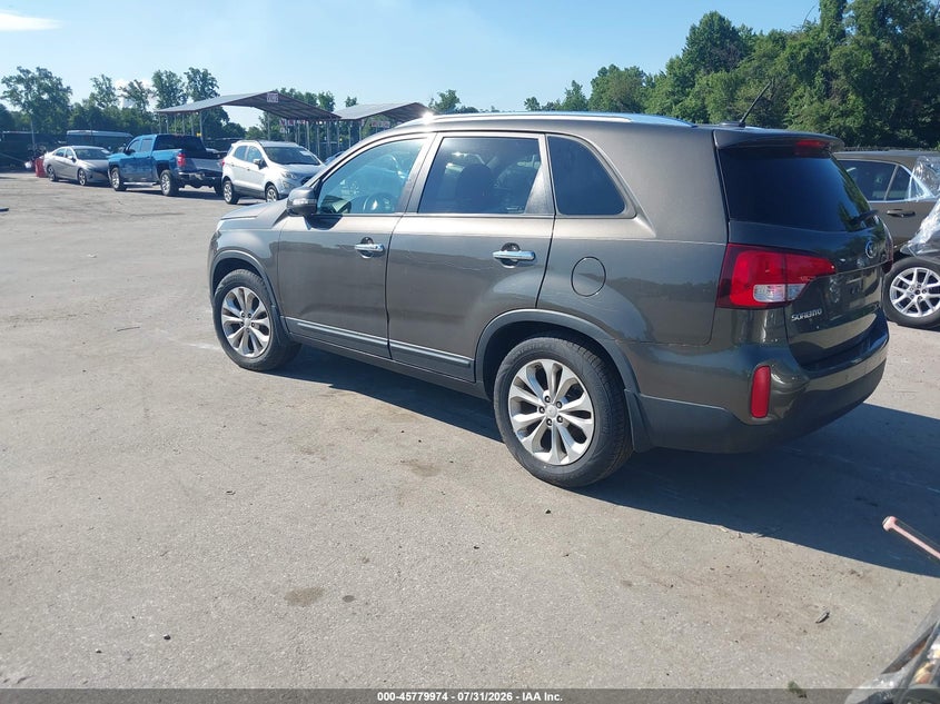 Vin: 5xyku4a77fg577160, lot: 46278754, kia sorento ex v6 20153