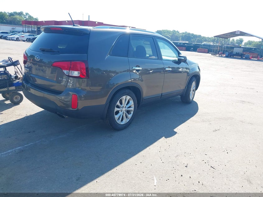 Vin: 5xyku4a77fg577160, lot: 46278754, kia sorento ex v6 20154