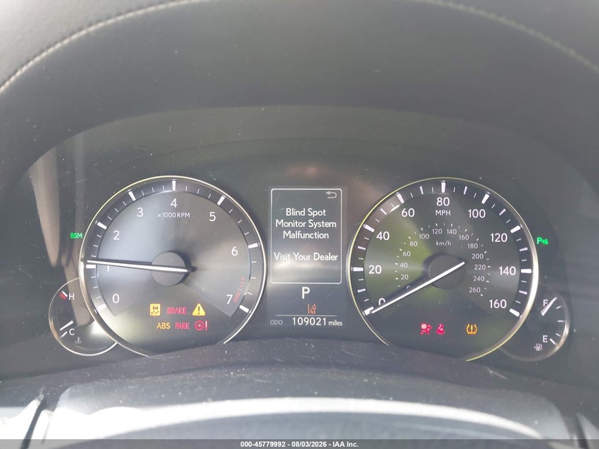 2016 LEXUS GS 350 auction photo 7