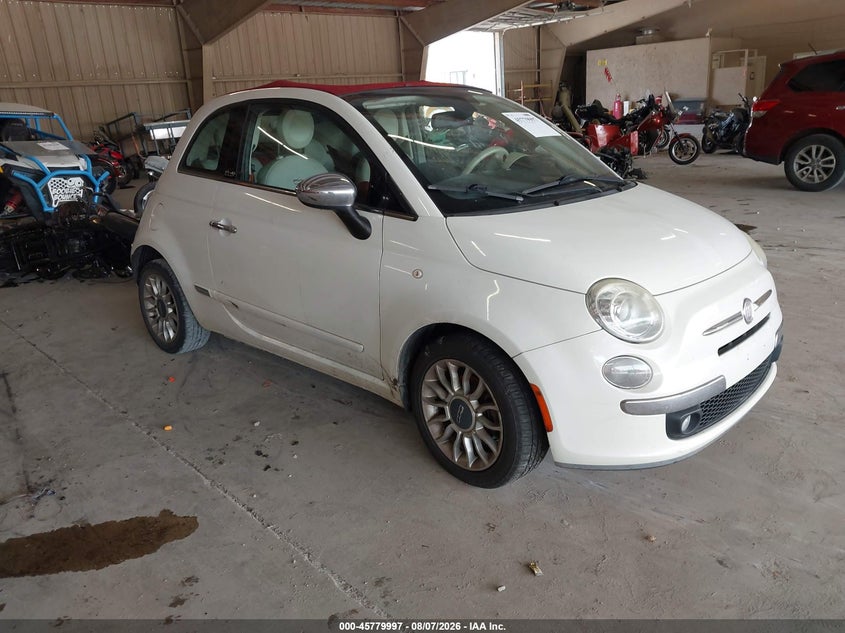2012 FIAT 500C auction photo 1