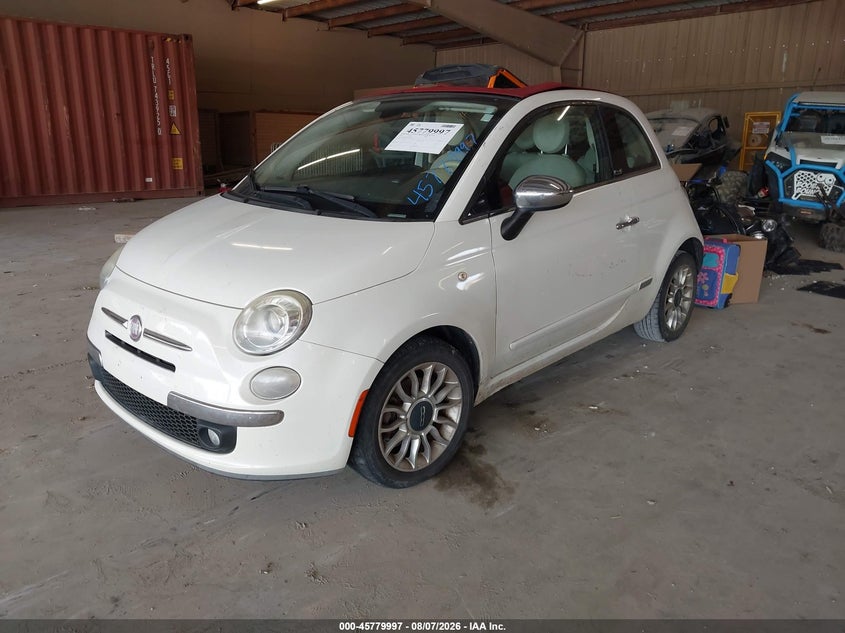 2012 FIAT 500C auction photo 2
