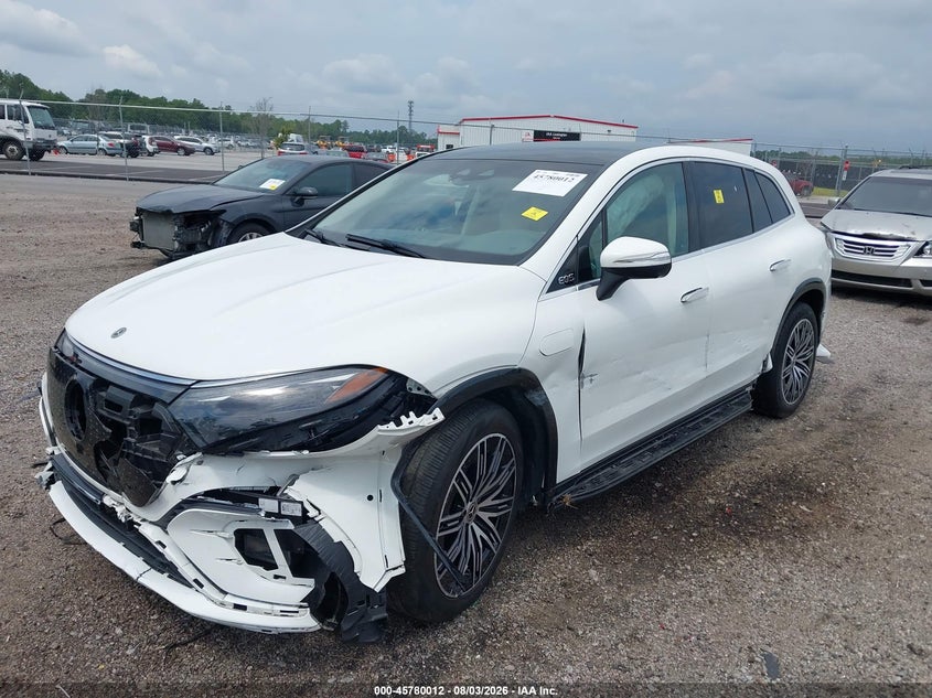Vin: 4jgdm2db8ra033828, lot: 46278792, mercedes-benz eqs 450 suv 20242