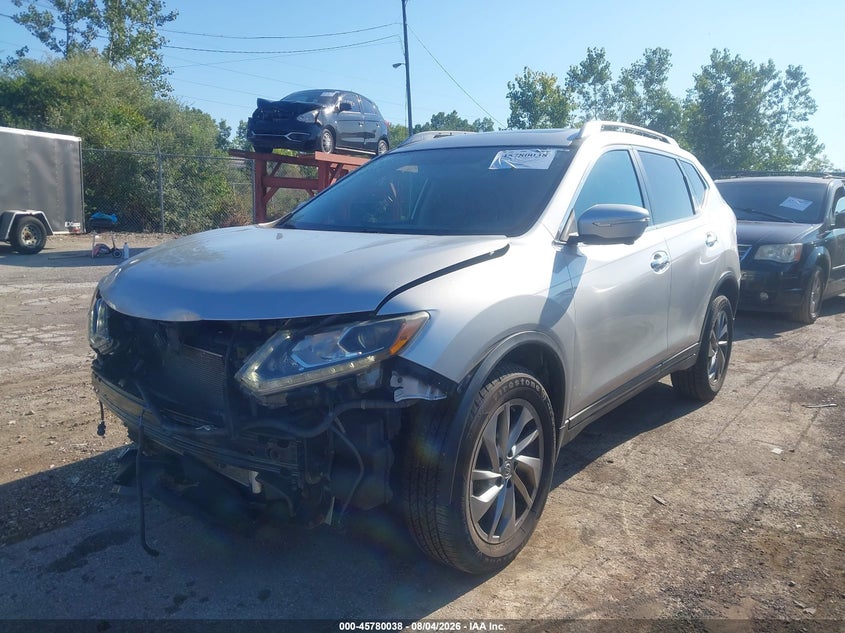 Vin: 5n1at2mv7fc850336, lot: 46278818, nissan rogue sl 20152