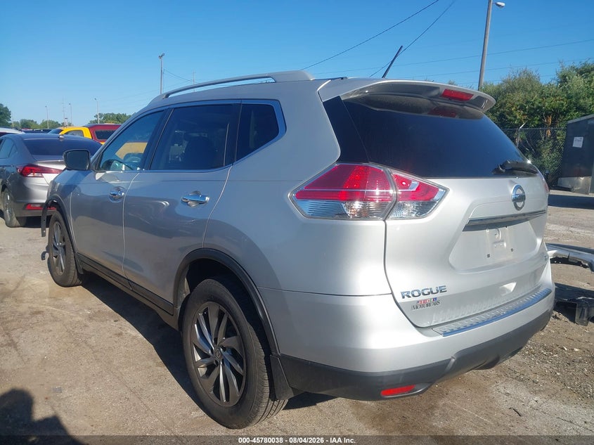 Vin: 5n1at2mv7fc850336, lot: 46278818, nissan rogue sl 20153