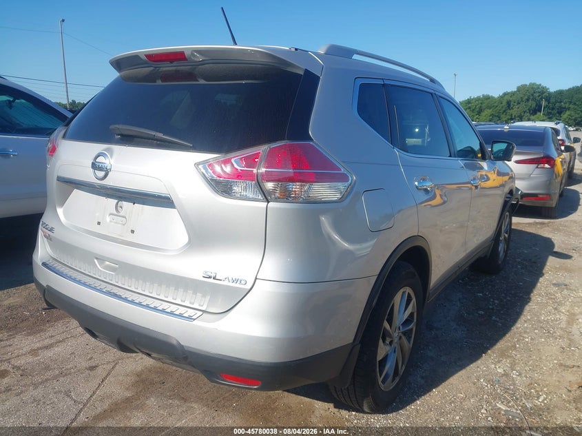 Vin: 5n1at2mv7fc850336, lot: 46278818, nissan rogue sl 20154