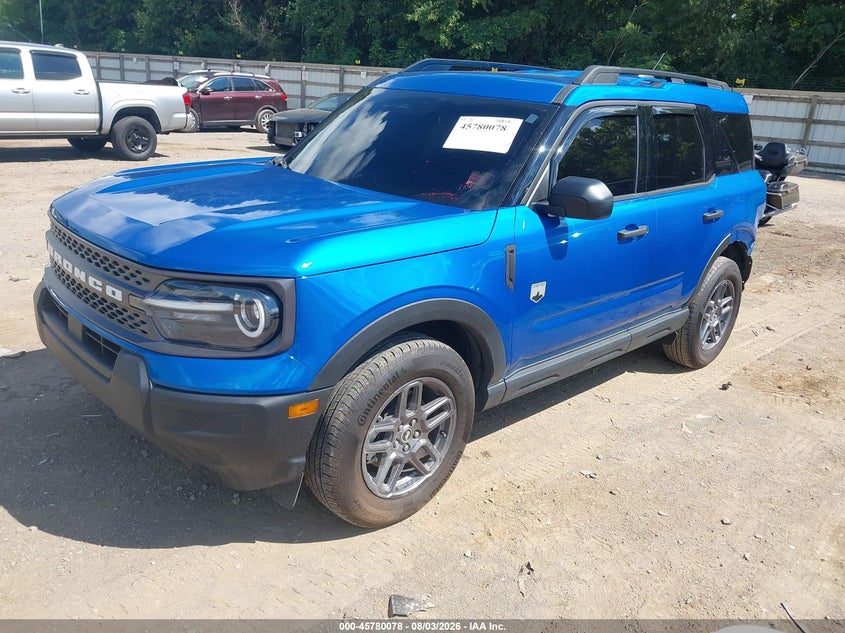 2025 FORD BRONCO SPORT auction photo 2