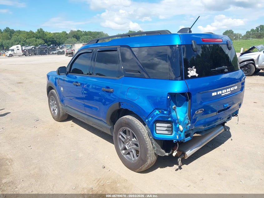 2025 FORD BRONCO SPORT auction photo 3