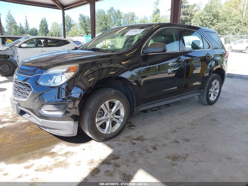 Vin: 2gnalbek8h6118843, lot: 46278859, chevrolet equinox ls 20172