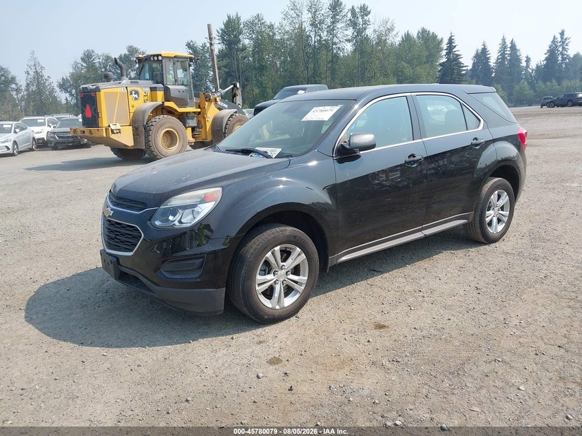 Vin: 2gnalbek8h6118843, lot: 46278859, chevrolet equinox ls 20172