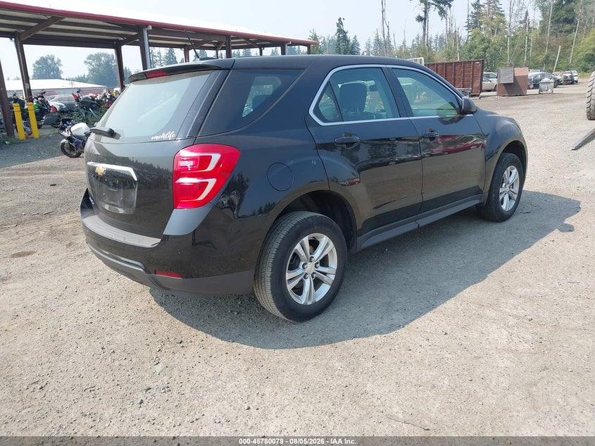 Vin: 2gnalbek8h6118843, lot: 46278859, chevrolet equinox ls 20174